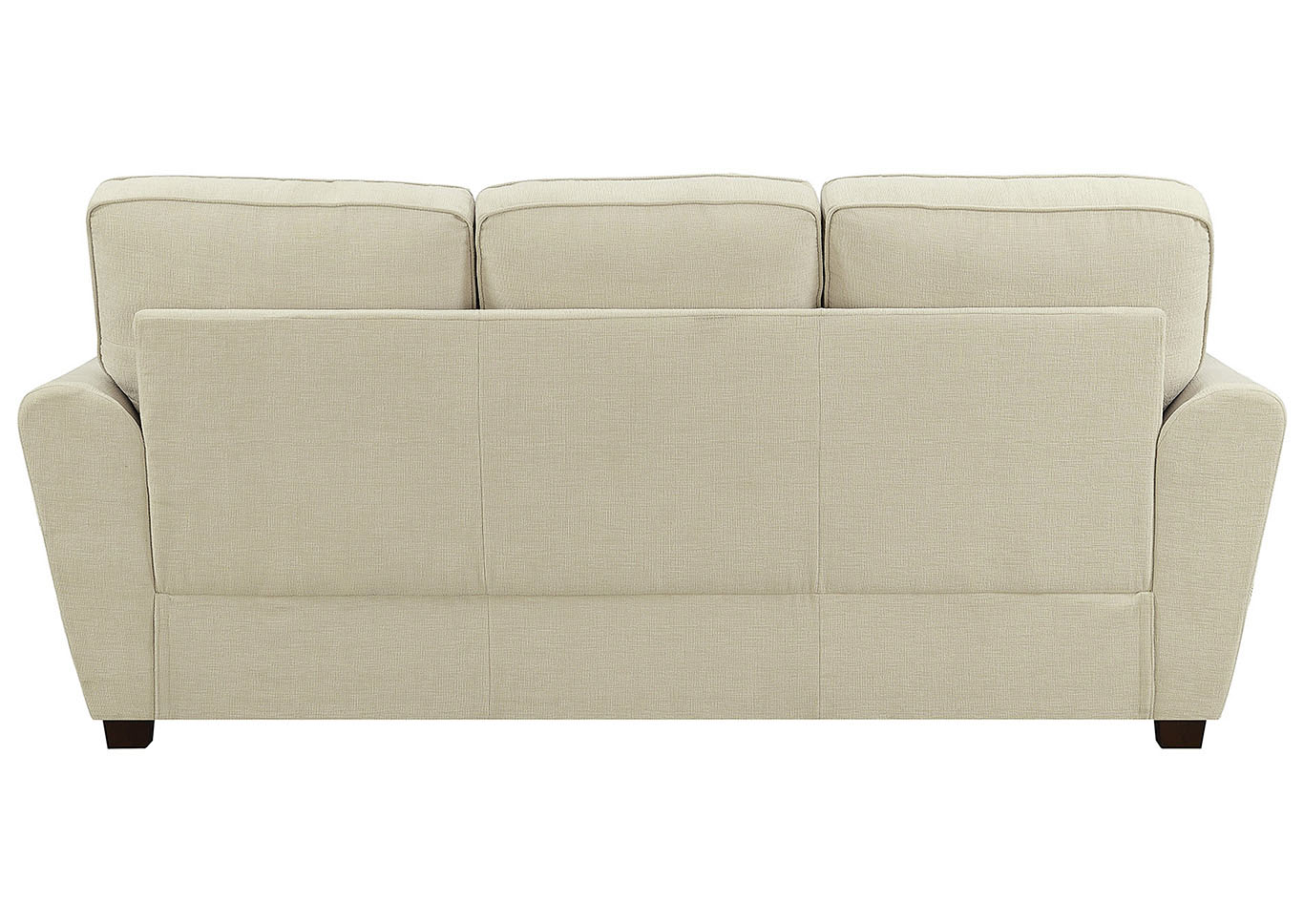 Isabella Cream Stationary Sofa,Taba Home Furnishings